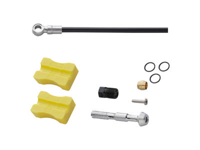 Shimano Bremseslange - model SM-BH59-SB - 1700mm lang - Sort