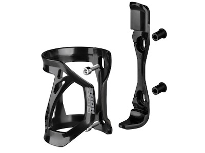 FORCE Hode Vendbar Flaskeholder med Sideudtræk Sort