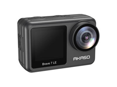 AKASO Brave 7 LE - Action Kamera - 4K/30fps - IPX7 Wandtæt 