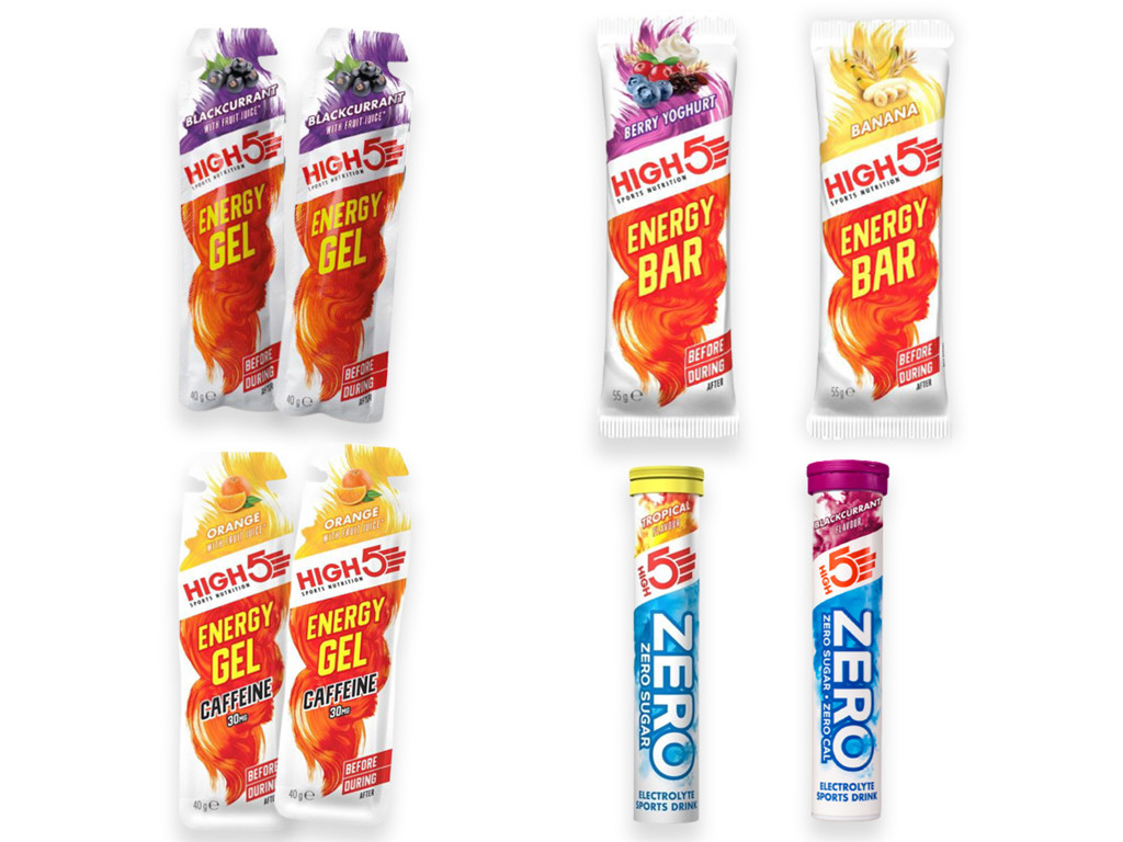 High5 Energy MIX pakke - Sportspakken 02 - 8 varianter