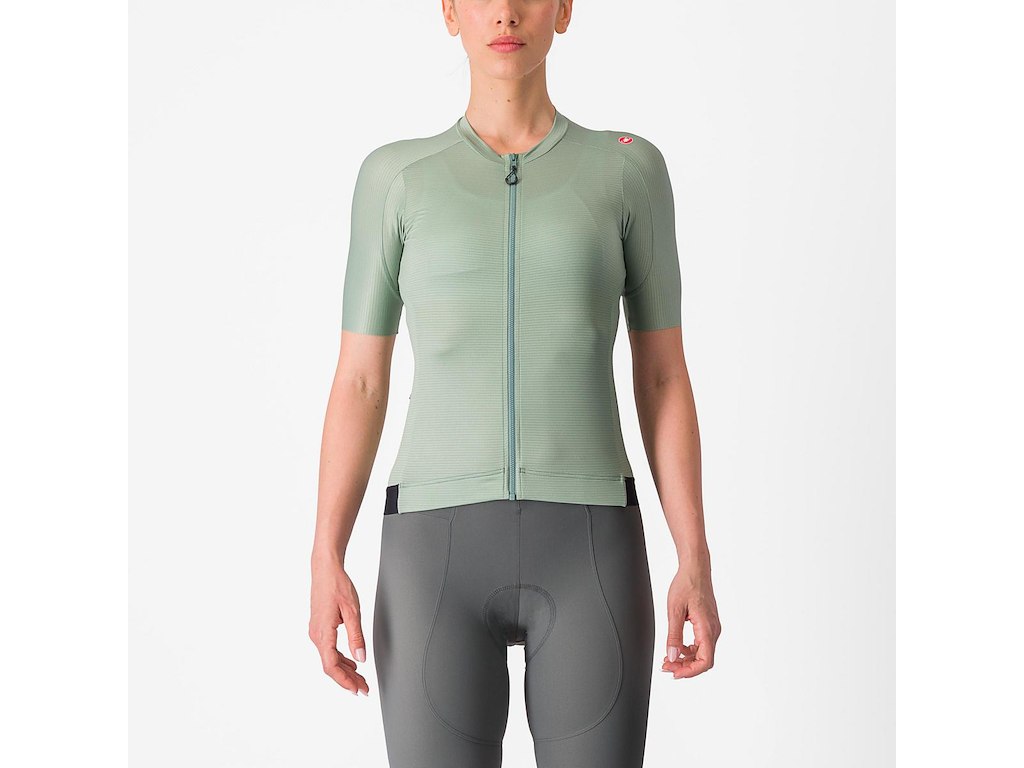 Castelli Espresso Jersey - Korte ærmer - Dame - Lysegrøn - Str. XL