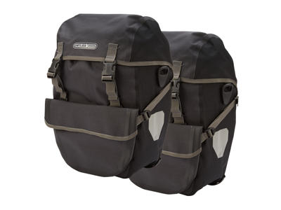 Ortlieb - Bike-Packer plus - Granit/Sort - 2 x 21 liter