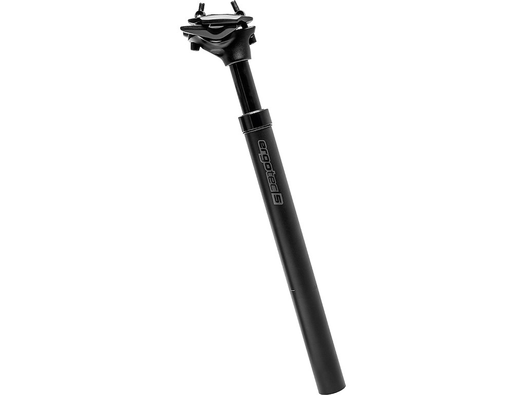 Ergotec SP-10.0 Suspension sadelpind offset 15mm ø30,9mm 350mm lang - Safety level 5 - Sort