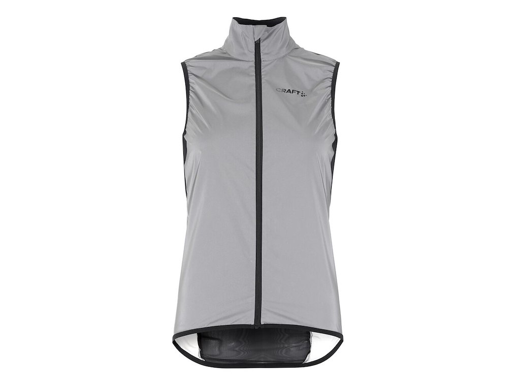 Craft Adv Essence Lumen Wind Vest - Dame - Sølv refleks