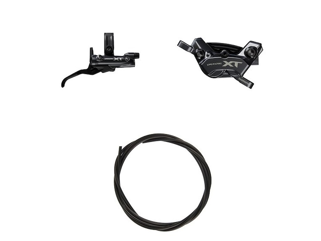 Shimano XT M8220 - Hydraulisk bremsesæt til MTB - Bag/Højre - 4 piston