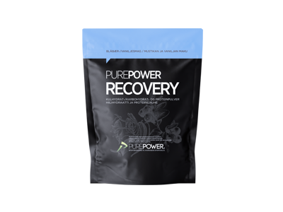 PurePower Recovery - Restitutionsdrik - Vanilje / blåbær - 400 g