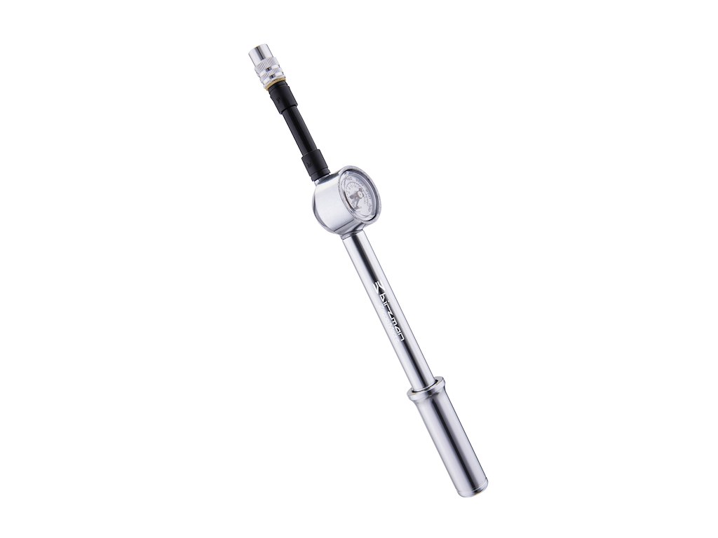 Birzman Macht gaffelpumpe med manometer