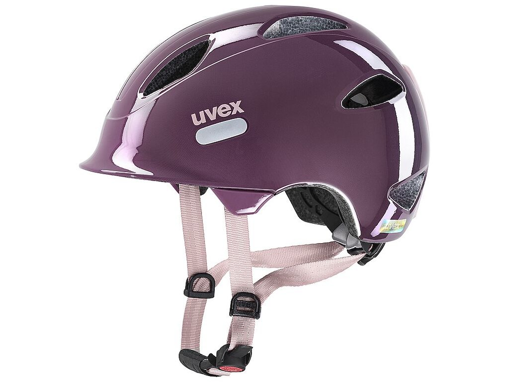 Uvex Oyo Cykelhjelm Kids - Plum dust rose - Str. 45-50 cm