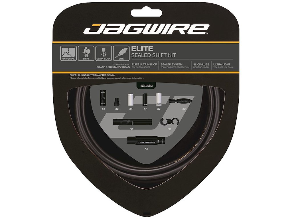 Jagwire Elite Gearkabelsæt Matsort