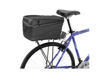 M-Wave Amsterdam Easy Box L-XL - Boks til bagagebærer - Hård plast - Sort - Str. 18 liter