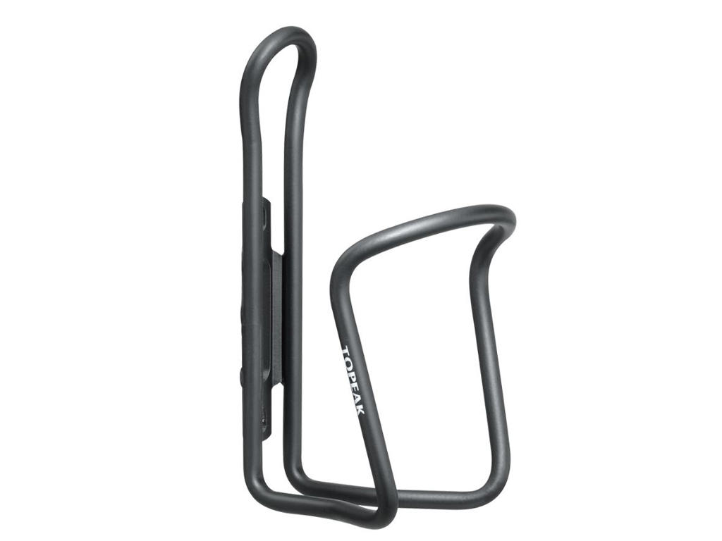 Topeak - Shuttle Cage AL flaskeholder - Aluminium - Sort 