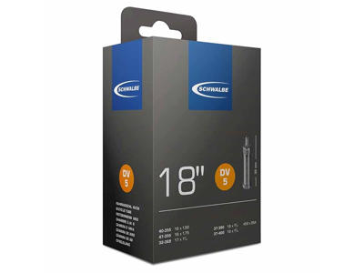Schwalbe slange 18 x 1,75  med 40mm lang Dunlop ventil DV5