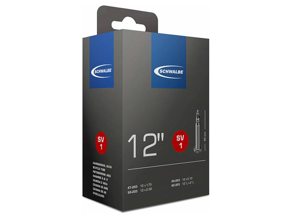Schwalbe slange 12 1/2x2 1/4 - 40 mm Auto ventil
