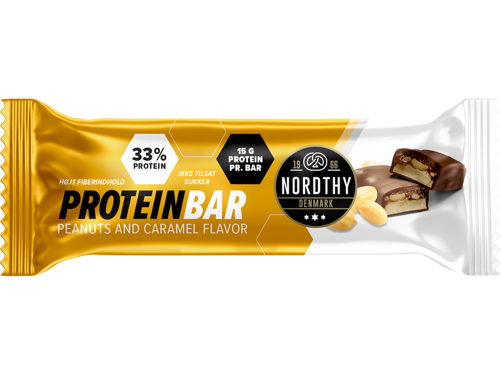 Nordthy Proteinbar - Peanut Caramel - 45g