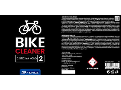 FORCE cleaner 5 liter refil - Rød væske