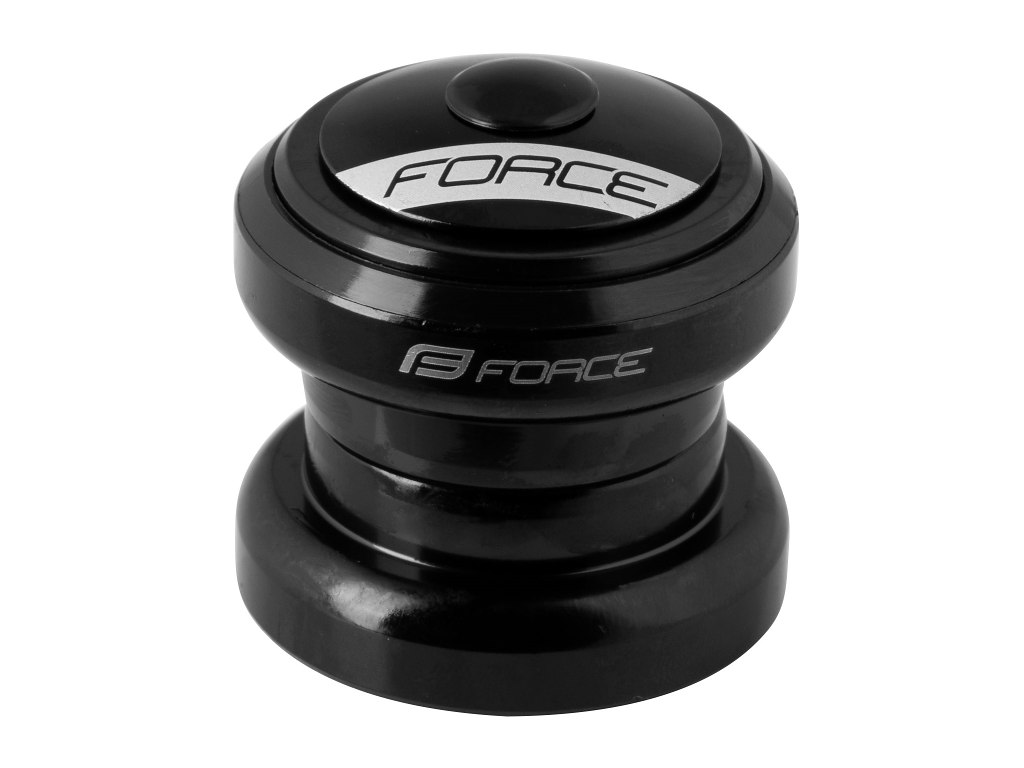 FORCE styrfittings AHEAD 1 1/8'' sealed stål - Sort