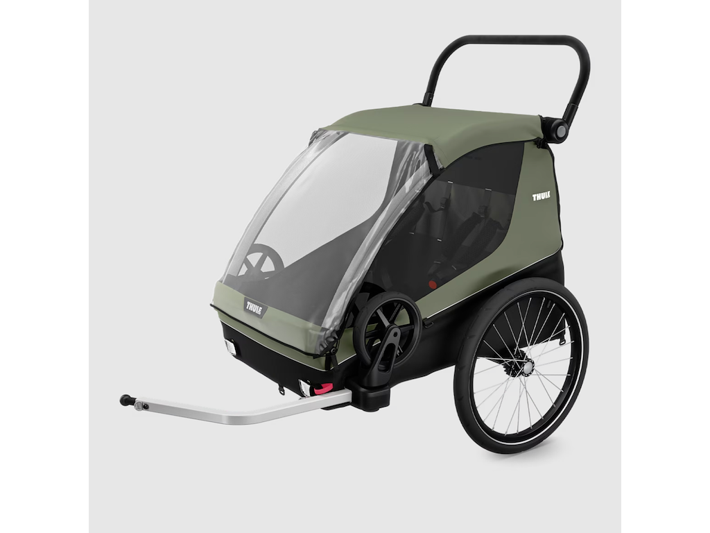 Thule Courier - 3 i 1 Cykeltrailer - Vintage Grøn