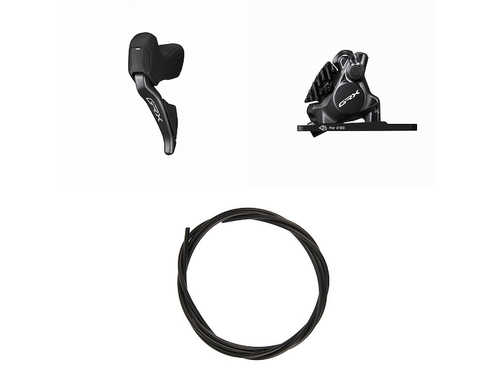 Shimano GRX - Bremsesæt BR-RX820/ST-RX825 - Venstre/For - Hydraulisk - Sort