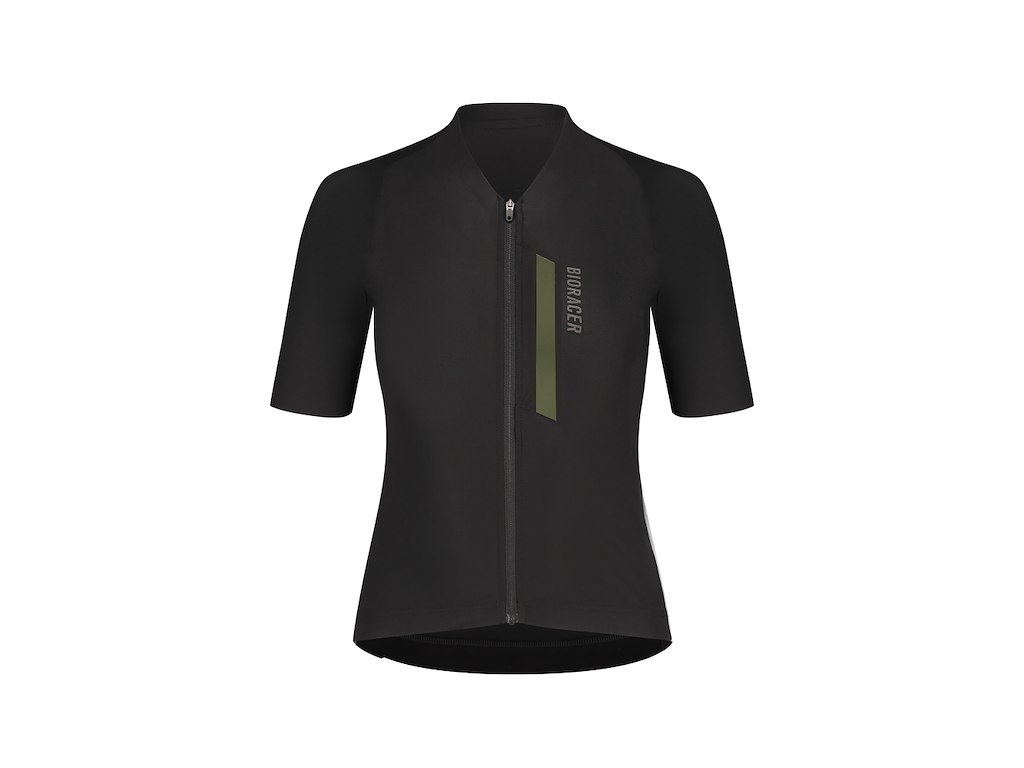 Bioracer Icon Gravel Jersey - Cykeltrøje - Korte Ærmer - Dame - Olive - L