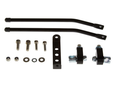 Bagagebærer 26-28"i aluminium matsort