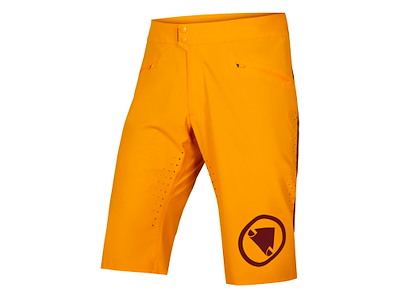 Endura Singletrack Lite Shorts Orange Standard Fit (Størrelse: X-Large)