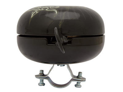 OnGear - Ringeklokke - Skull - Sort