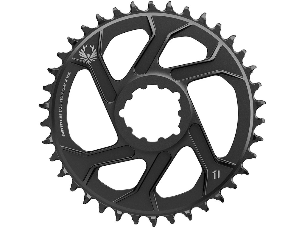 SRAM Eagle X-SYNC II Klinge - Direct mount - 3mm Offset - Stål - Sort