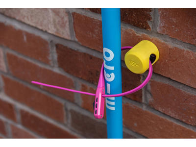 Hiplok Ankr Mini - Låseanker til Væg/Gulv - Gul