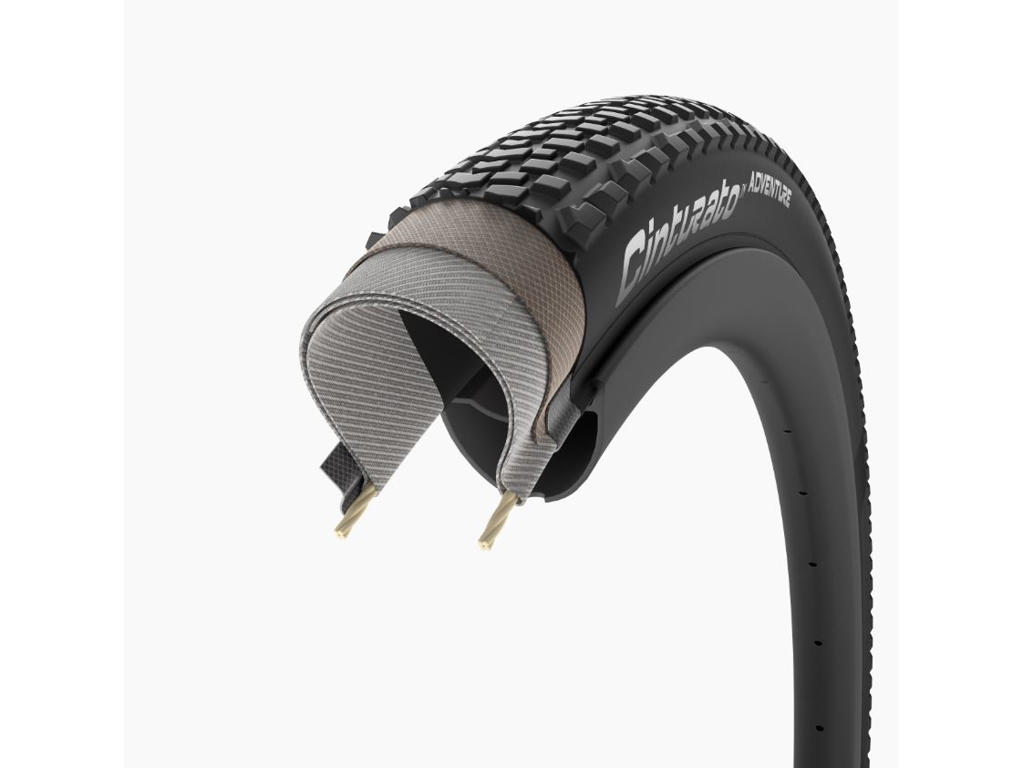 Pirelli Cinturato Adventure - Off-Road Dæk - TR - 700x45c (45-622)  Sort