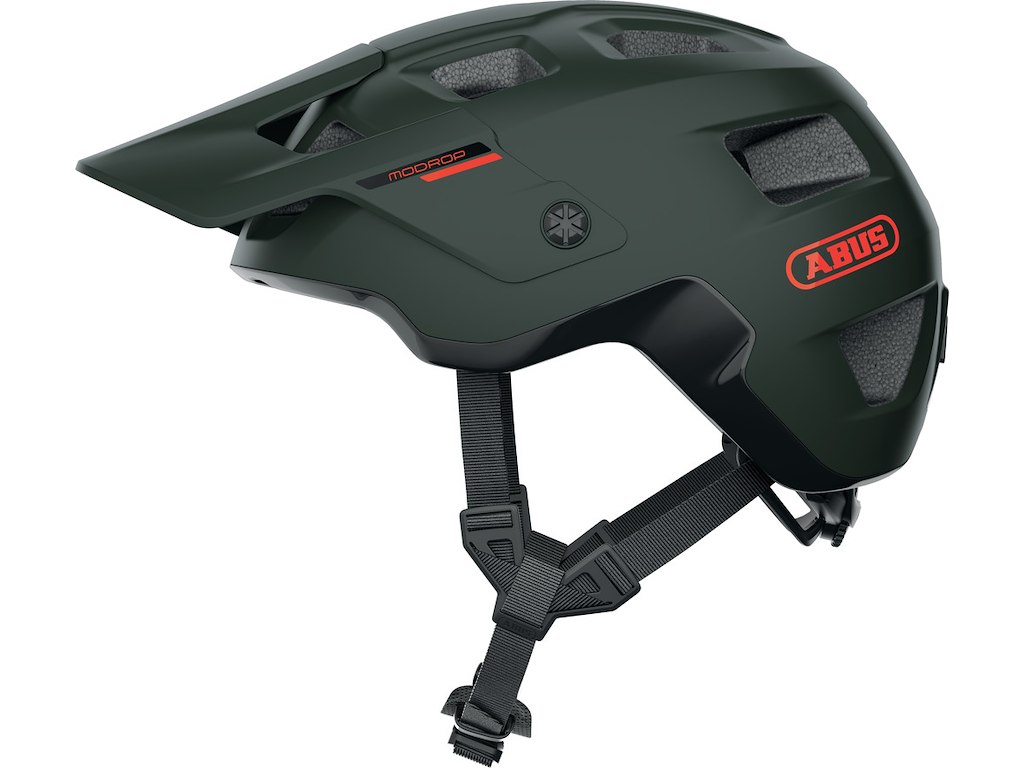 Abus MoDrop MTB Hjelm Pine Green (Hjelmstørrelse: 51-55 cm) Abus MoDrop MTB Hjelm Pine Green (Hjelmstørrelse: 51-55 cm)