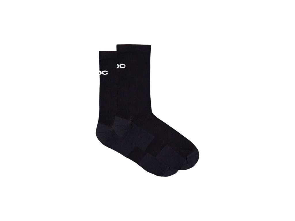 POC Cadence Road cykelstrømper Uranium Black (Strømpe str.: 40-42)