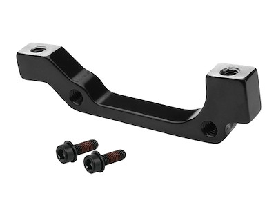 FORCE rear adapter POST/ STAND 160mm sort