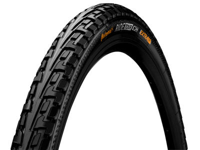 Continental Ride Tour - Cykeldæk - Extra Puncture Belt - 700x28-47c - Sort
