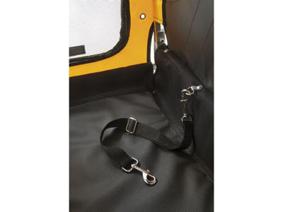 M-Wave Stalwart Pet - Cykeltrailer - Foldbar - Til hund - Max vægt 30 kg - Gul/Sort