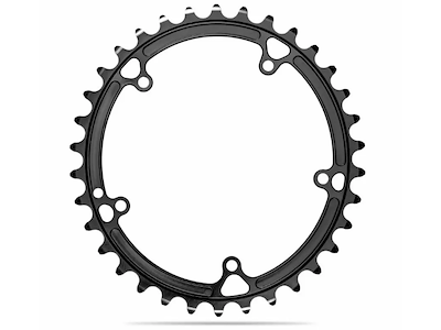 AbsoluteBlack Klingesæt Til Cannondale Direct Mount Kranksæt 52/36T