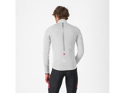 Castelli Squall Shell Jacket - Cykeljakke - Silver Gray/Black