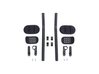 BBB Tri bøjle - BHB-60 - AeroMax justerbar i længden - m/puder - Sort