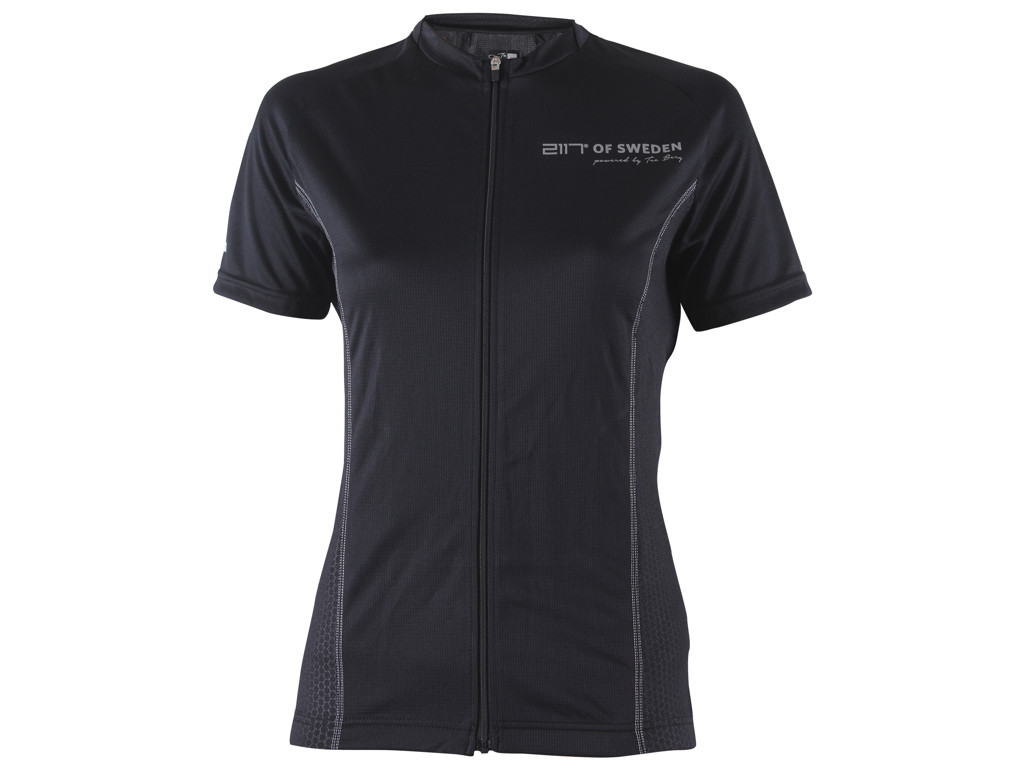 2117 OF SWEDEN Bjärby - Dame cykeltrøje - Sort