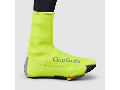 GripGrab PACR Waterproof Vinter Skoovertræk Road - Unisex - Gul Hi-Vis
