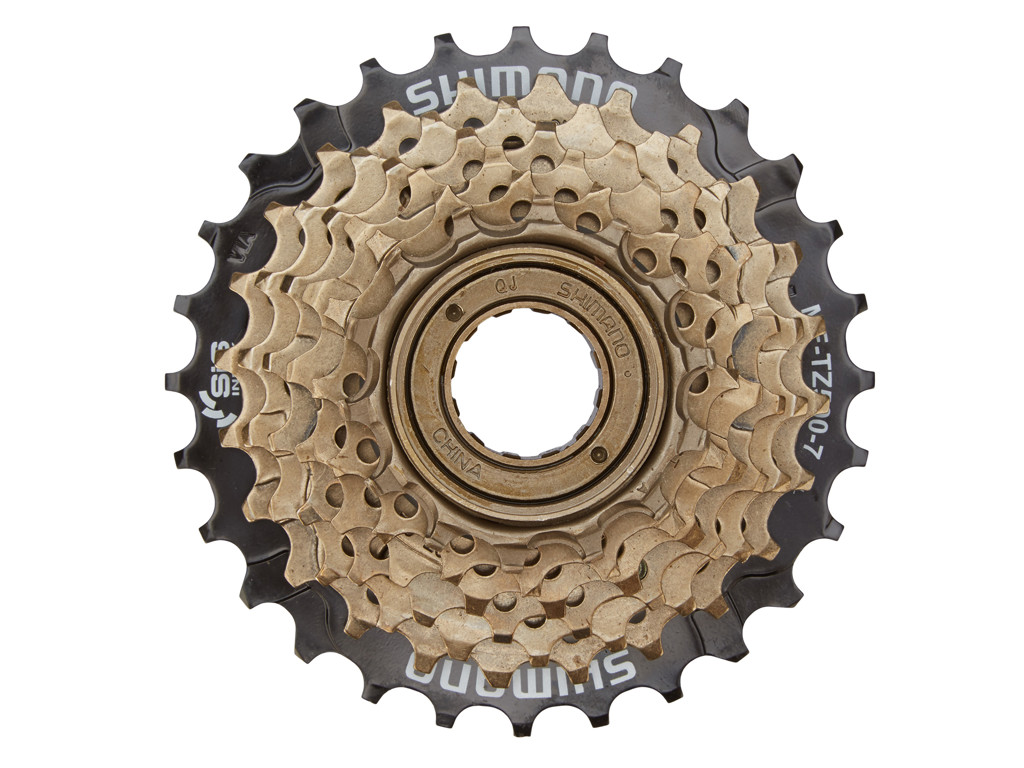 Shimano Frikrans - MF-TZ500 - 7 gear 14-28 tands med gevind