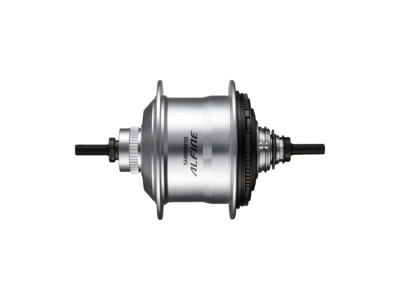 Shimano Alfine - Bagnav med 11 gear, friløb og til skivebremse - 36 eger huller - Sølv