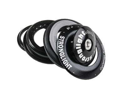 Stronglight Raz Steel Headset -Semi-integreret - 1 1/8" - Sort