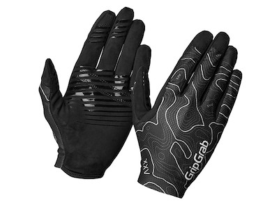 GripGrab Rebel Full Finger - Cykelhandsker - Hvid/Sort - Str. M