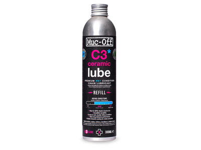 Muc-Off Wet Lube - C3 Ceramic - Keramisk - Våd kædeolie - 300 ml