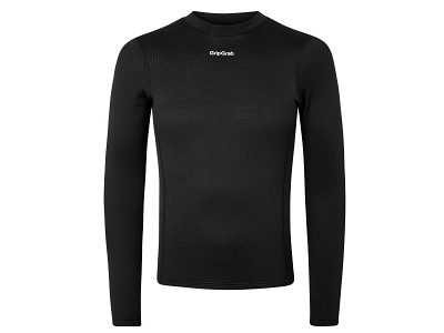 GripGrab Ride Winter langærmet baselayer sort herre (Størrelse: Small)