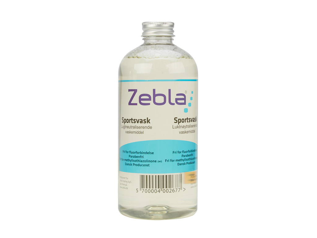 Zebla Sportsvaskemiddel 500 ml