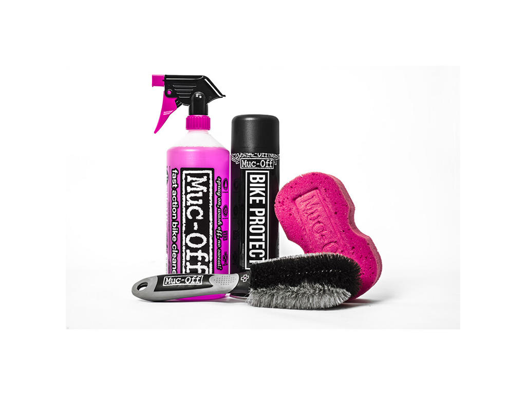 Muc-Off Bike care essentials kit - Plejesæt til cykler