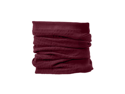 GripGrab Freedom Seamless Warp Knitted Neckwarmer - Halsedisse - Dark red - Onesize
