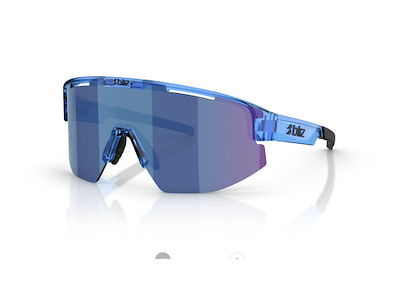 Bliz Matrix - Cykelbriller - Transparent Blue/Smoke/Blue Multi