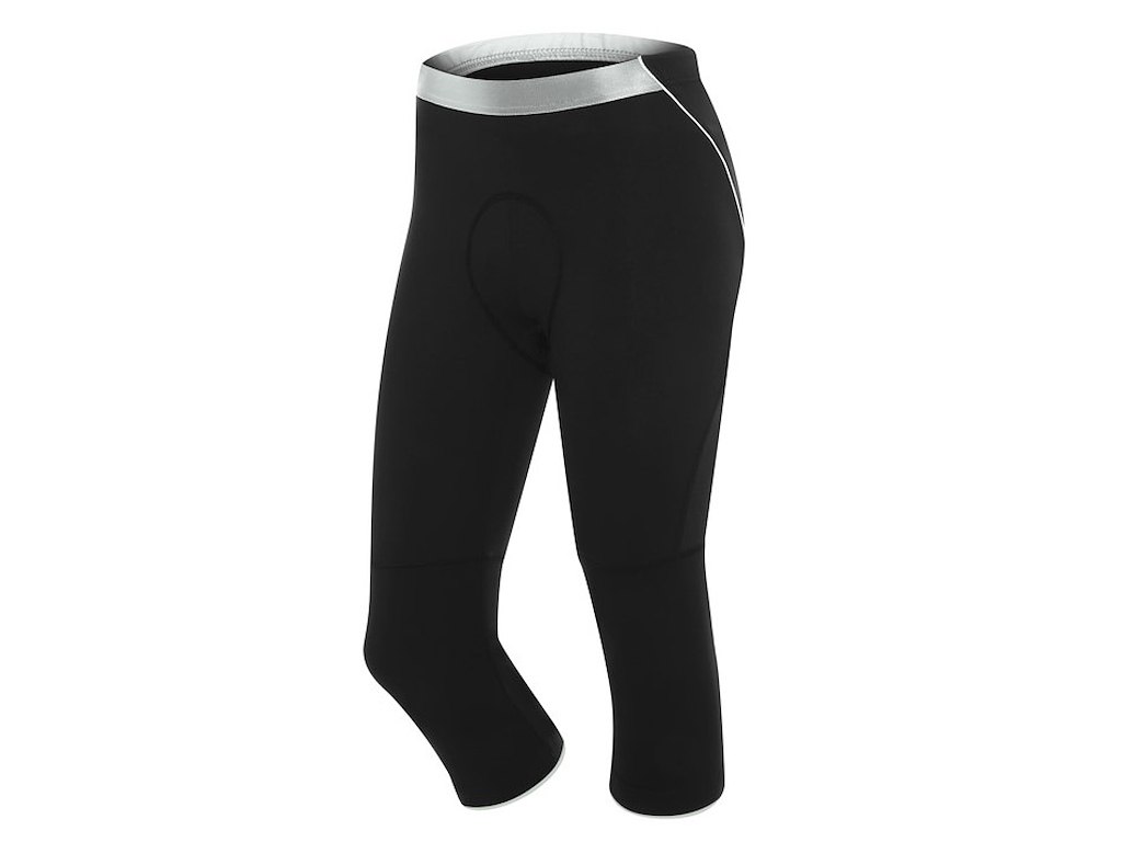 rh+ Fusion Cykelknickers til Kvinder - Sort/Hvid